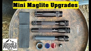 Mini Maglite AA LED Conversions and Cool Upgrades [upl. by Janot]