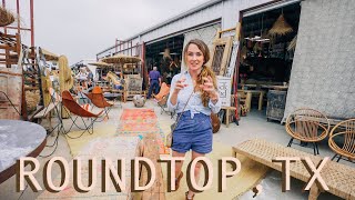 One of the most EPIC Antiques Shows in the World  ROUND TOP TEXAS GUIDE [upl. by Isdnyl]