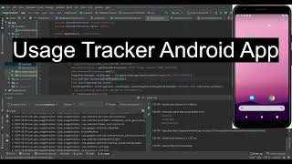 Usage Tracker Android App [upl. by Clementis340]