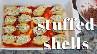 How To Make STUFFED SHELLS  Beef And Cheese Stuffed Shells  Simply Mamá Cooks [upl. by Craven]