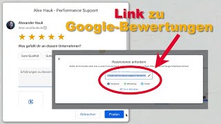 Link zu Google Bewertungen  Rezension  wo finde ich ihn [upl. by Noirb]