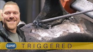 Stick Welding Cast Iron Repair with 6013 [upl. by Acirne]