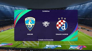 HNK Šibenik vs Dinamo Zagreb 11032023 HNL PES 2021 [upl. by Aivax378]