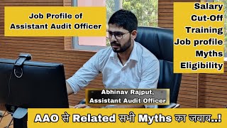 Let’s Talk About Assistant Audit Officer Job Profile  Myths of AAO  Let’s Talk With Abhinav  Ep1 [upl. by Hazlett]