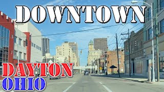 Dayton  Ohio  4K Downtown Drive [upl. by Goran]