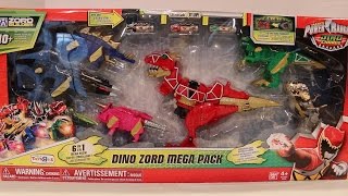 Dino Zord Mega Pack Review Power Rangers Dino Charge [upl. by Anovad326]