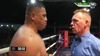 John Hopoate vs Lucas Browne 2019 11 09 [upl. by Proudfoot]