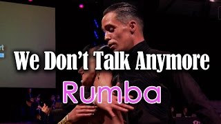 RUMBA  Dj Ice  We Dont Talk Anymore 25 BPM [upl. by Heisser]