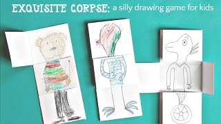 Drawing Game for Kids Exquisite Corpse [upl. by Akiemahs]