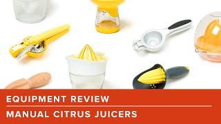 The Best Manual Citrus Juicers on the Market [upl. by Wanids]