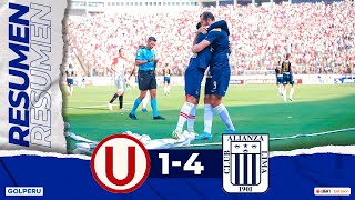 Resumen Universitario vs Alianza Lima 14 LIGA1BETSSONXGOLPERU [upl. by Gaskins]