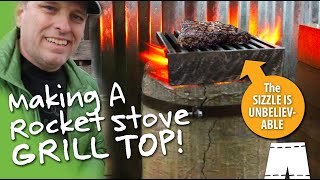 How To Make A Rocket Stove Grill [upl. by Raimes]