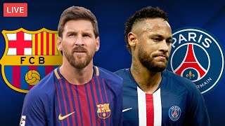 BARCELONA vs PSG  LIVE STREAMING  Champions League  Football Match [upl. by Dez51]