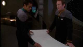 DS9 OBrien plans to paint Siskos desk Treachery Faith and the Great River [upl. by Hewett]