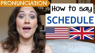 How to Pronounce SCHEDULE US UK amp Australian pronunciation [upl. by Oran]