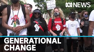 The new generation of activists using social media to protest against police brutality  ABC News [upl. by Nevile]