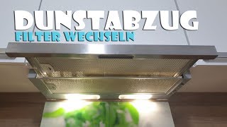 Dunstabzugshaube Kohlefilter wechseln Anleitung  change the filter in a cooker hood 4K [upl. by Vladimar541]