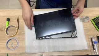 Laptop screen replacement  How to replace laptop screen on Asus UX433 [upl. by Thill]