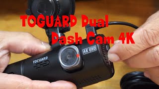 TOGUARD Dual Dash Cam 4K Front and 1080P Inside Cabin A good one [upl. by Anafetse]