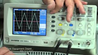 Instek GDS1052U 50 MHz Digital Storage Oscilloscope [upl. by Vokaay]