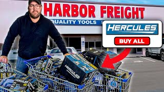 I Bought Every Hercules Tool at Harbor Freight [upl. by Nanam]