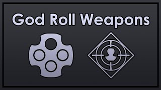 Destiny 2 What Makes a God Roll Weapon The Best Perks For All Guns [upl. by Millard]