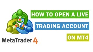 Metatrader 4 ► How to Open a Live Trading Account on MT4 ● XM Tutorial [upl. by Bywoods]