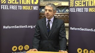 In full Rowan Atkinson on free speech [upl. by Nevear]