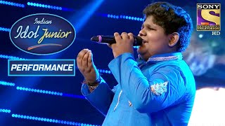 Vaishnavs Bade Achhe Lagte Hain Performance Appeases Everyone  Indian Idol Junior 2 [upl. by Marden]