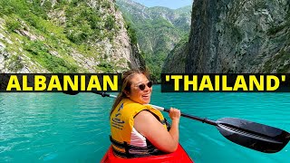 The Thailand of Albania Komani Lake amp Shala River This place is AMAZING  ALBANIA TRAVEL VLOG [upl. by Delmor574]