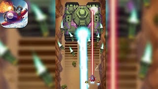 Wind Wings Space shooter  Android iOS Gameplay [upl. by Luas84]