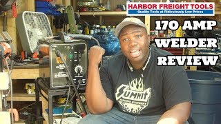 Harbor Freight 170 Amp Welder Review [upl. by Tterraj]