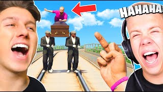 GTA 5 LACHEN VERBOTEN Challenge mit AviveHD 😂 [upl. by Haerr]