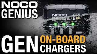 NOCO Genius GEN Onboard Battery Chargers [upl. by Krongold713]