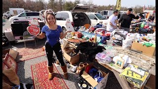 SELLING AT OUR LOCAL NEW JERSEY FLEA MARKET  Berlin Farmers Market [upl. by Niak]