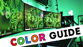 Ultimate RGB Gaming Setup Color Guide  Part 1 [upl. by Omik]