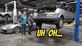 Heres Everything thats Broken on My MidEngine Supercharged Toyota Previa WEIRD [upl. by Eissim]