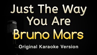 Just The Way You Are  Bruno Mars Karaoke Songs With Lyrics  Original Key [upl. by Evan]