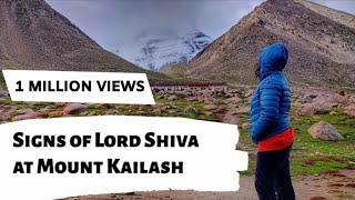 4 MYSTERIOUS SIGNS of LORD SHIVA presence at MOUNT KAILASH  Kailash Mansarovar Yatra [upl. by Ryder]