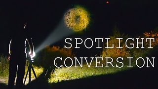 DIY Spotlight From A Flashlight [upl. by Enicar]