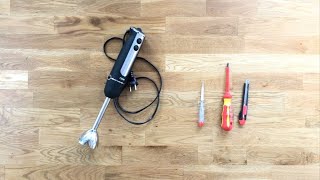 DIY Stabmixer öffnen  reparieren [upl. by Melina]