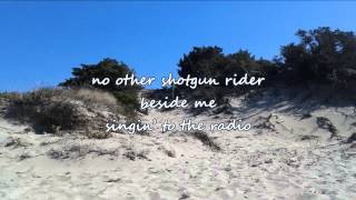 Tim McGraw  Shotgun Rider with lyrics [upl. by Aniar592]