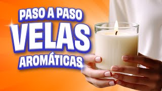 Cómo hacer velas aromáticas caseras con POCO dinero [upl. by Imac918]