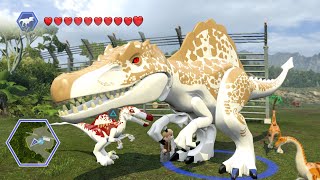 Lego Jurassic World  HYBRIDS  Free Roam GamePlay [upl. by Gorrian]