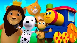 รถไฟขบวน  เด็กบ๊อง  ถ้าคุณมีความสุข  If You Are Happy Rhyme  Songs For Babies  Kids Tv Thailand [upl. by Noni]