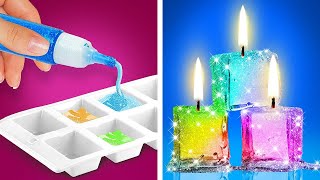 IDEAS MUY FÁCILES PARA HACER VELAS [upl. by Lemaj]