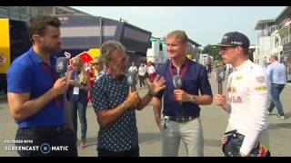 Max Verstappen “calls” Eddie Jordan a wanker [upl. by Denver]