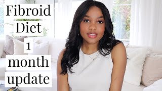 fibroid free diet 1 month update [upl. by Eisle]