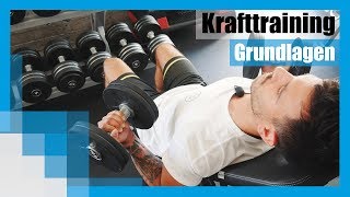 Krafttraining für Anfänger Die Basics für effektiven Muskelaufbau 💪 [upl. by Pass666]