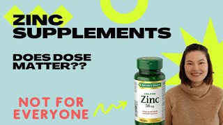 Zinc supplements Does dose matter [upl. by Crin]